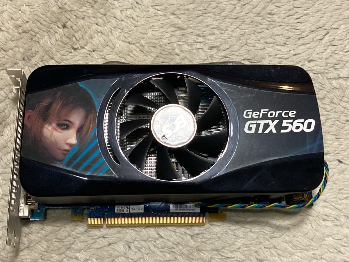 ECS GTX560 NVIDIAGeForce 搭載ビデオカード拍卖