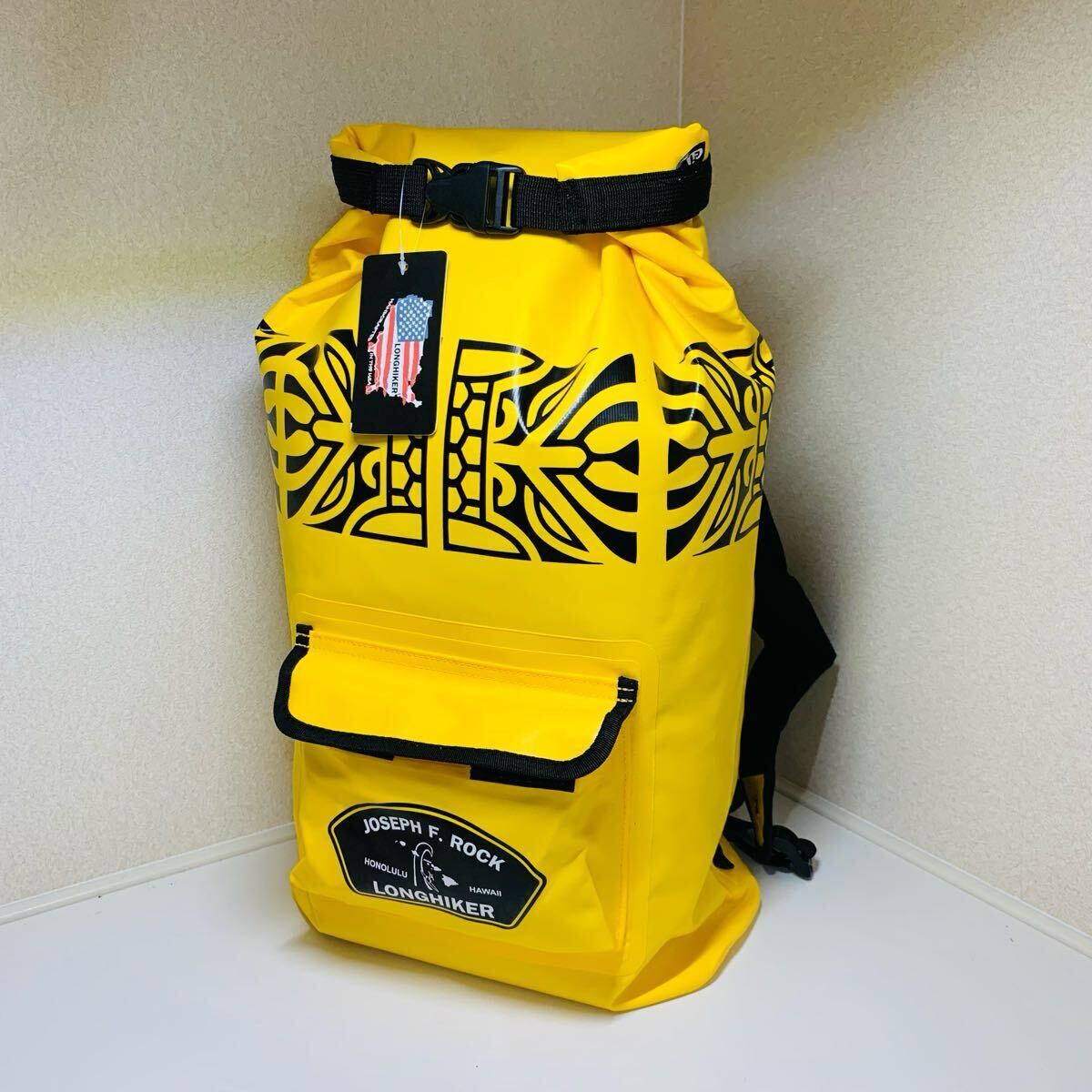 超高品質 アウトドアバッグ バックパック 大容量 20L 完全防水 ロールトップ式 500Dpvc耐久素材 マリンスポーツ 32×14×46cm拍卖