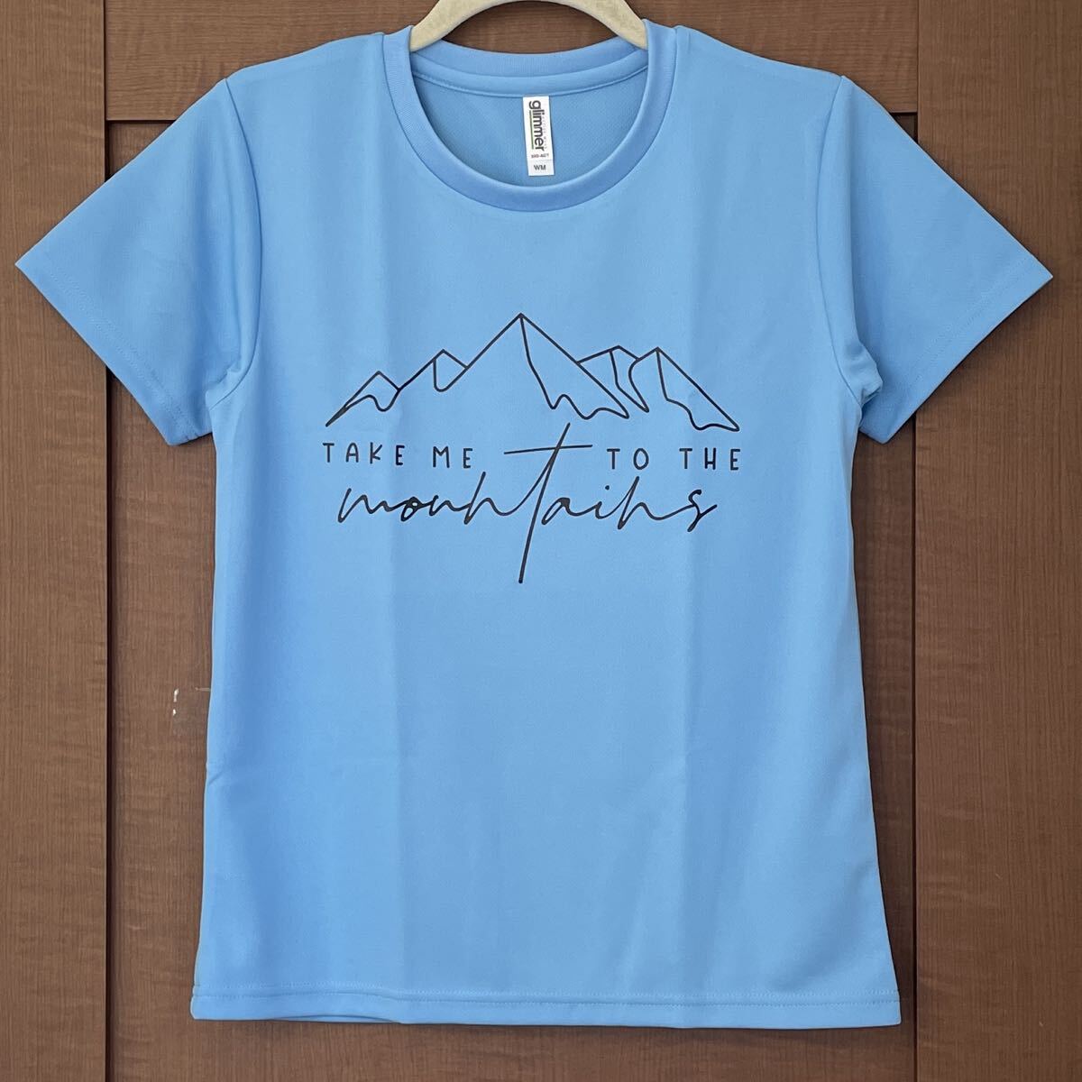 私を山に連れてって ドライ Tシャツ 登山 WMサイズ レディース 半袖 ティシャツ 山登り ハイキング拍卖