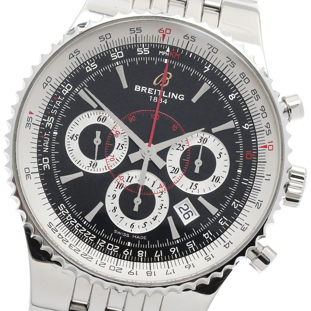 ブライトリング BREITLING A23351 ナビタイマー モンブリラン47 リミテッドエディション 限定2000本 自動巻き メンズ 良品 保証書付_895451拍卖