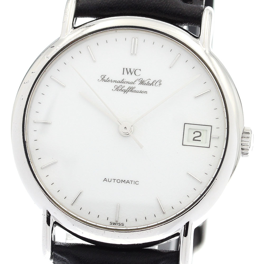 訳あり IWC IWC SCHAFFHAUSEN IW351324 ポートフィノ デイト 自動巻き メンズ _893660【ev10】拍卖