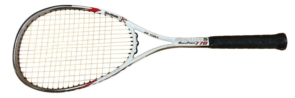 軟式用テニスラケット ヨネックス YONEX マッスルパワー770 MUSCLE POWER 770 スポーツ用品拍卖