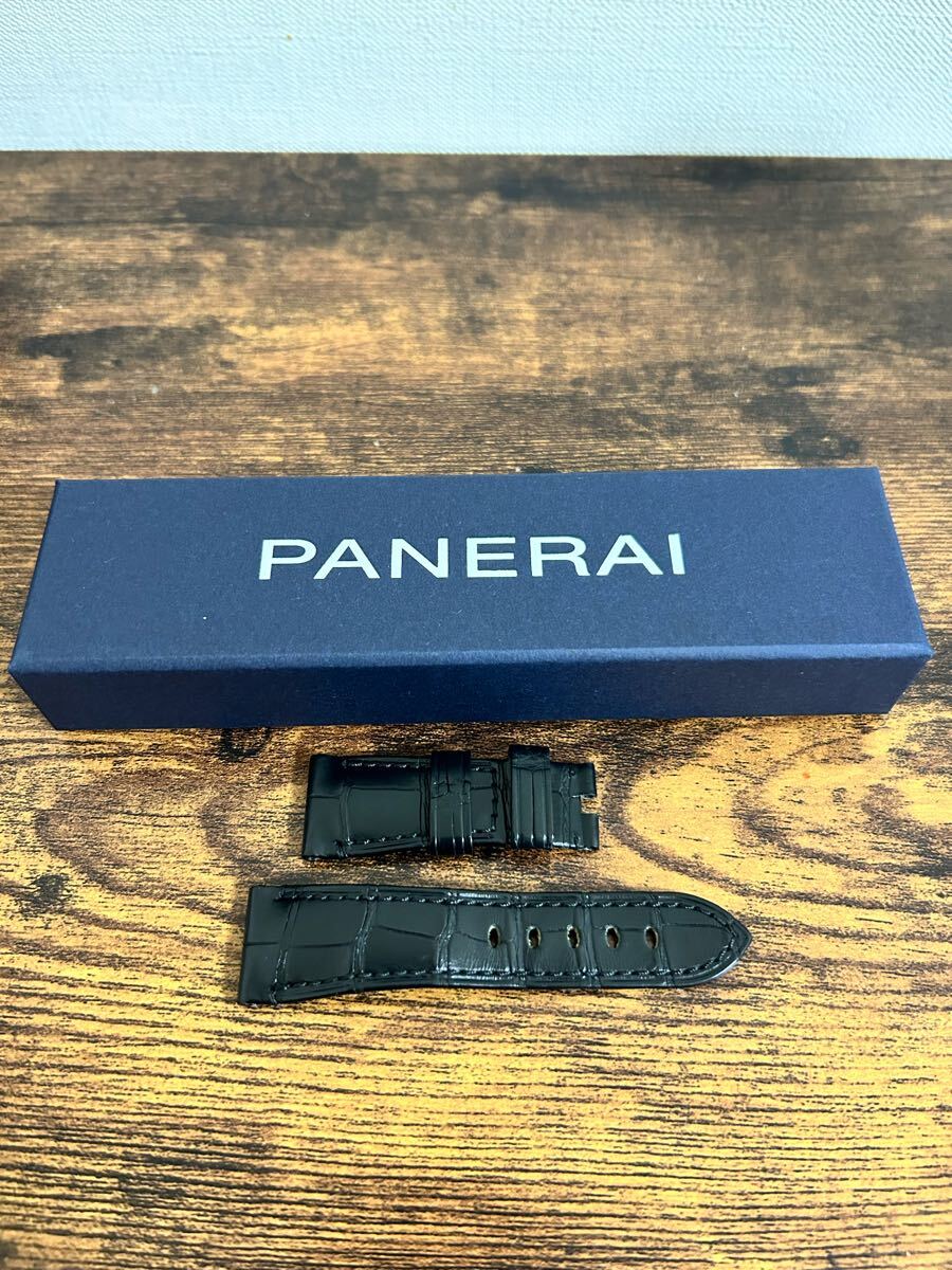 PANERAIのストラップアリゲーターブラック拍卖