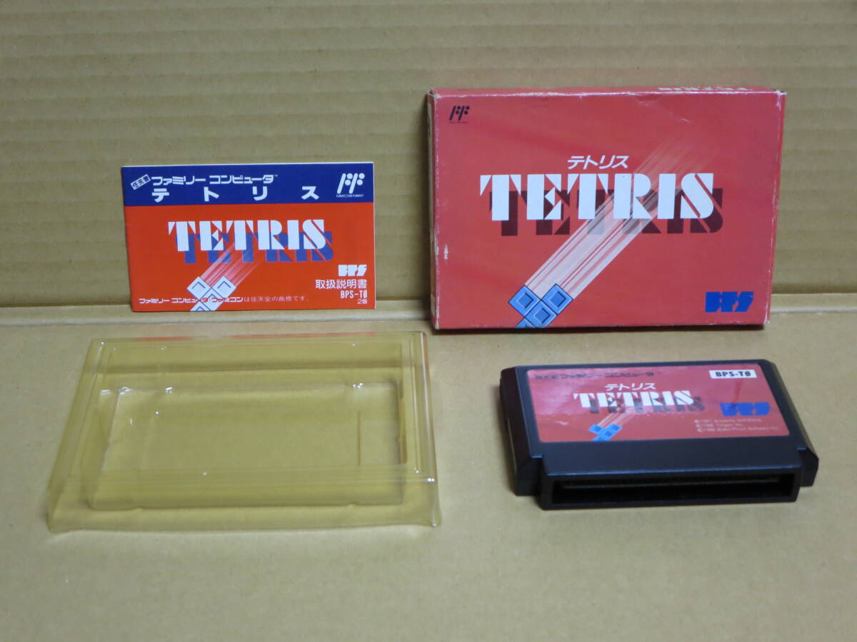 ★ファミコン テトリス 箱・説明書付 FC★拍卖