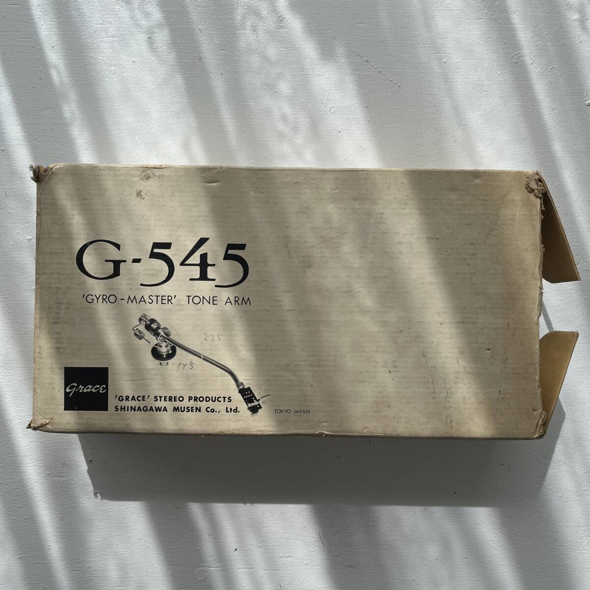 G-545 GYRO-MASTER TONE ARM grace  レコードプレイヤー トーンアーム グレース 品川無線株式会社 ※部品欠品 拍卖