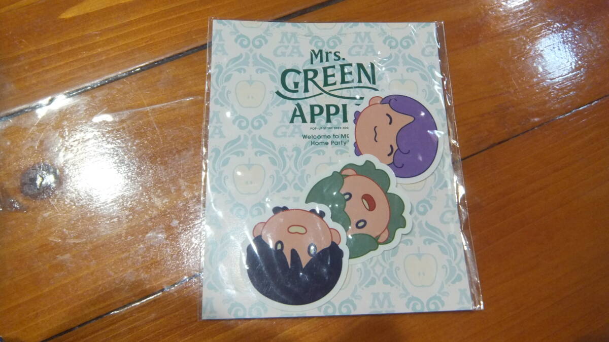 R070611 断捨離 処分「Mrs.GREEN APPLE ポップストアゲンテイステッカー 」未使用拍卖