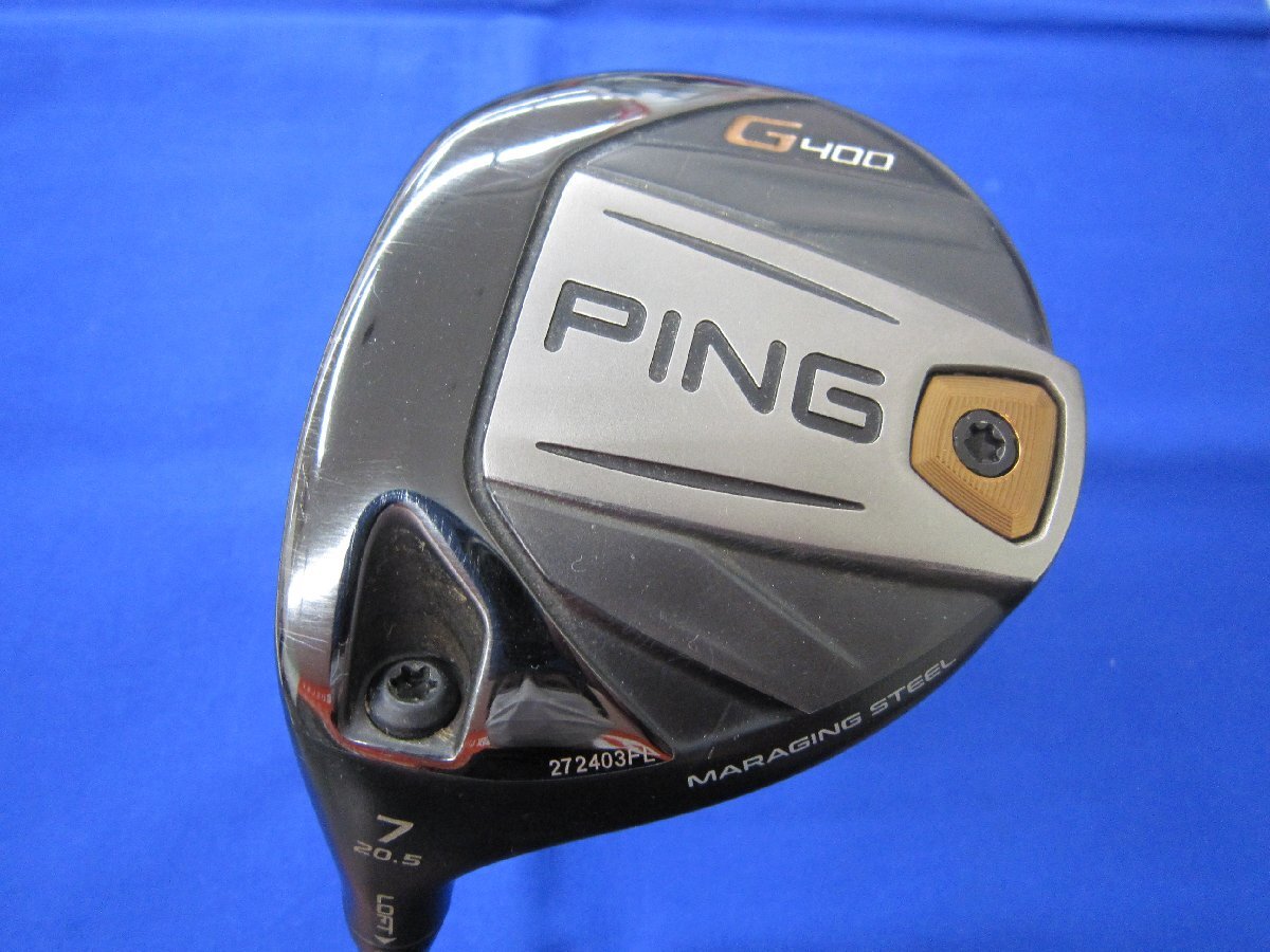 ● レフティ ピン G400 ( 7W 20.5度 R ) ALTA J CB 左用 中古品 ●拍卖