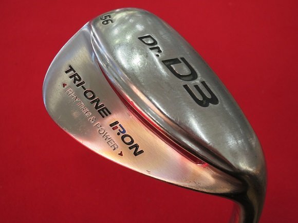 ★ ロイヤルコレクション TRI-ONE IRON Dr.D3 56度 専用スチールシャフト 【 中古 】 実践でも使用できるトレーニングクラブ!拍卖