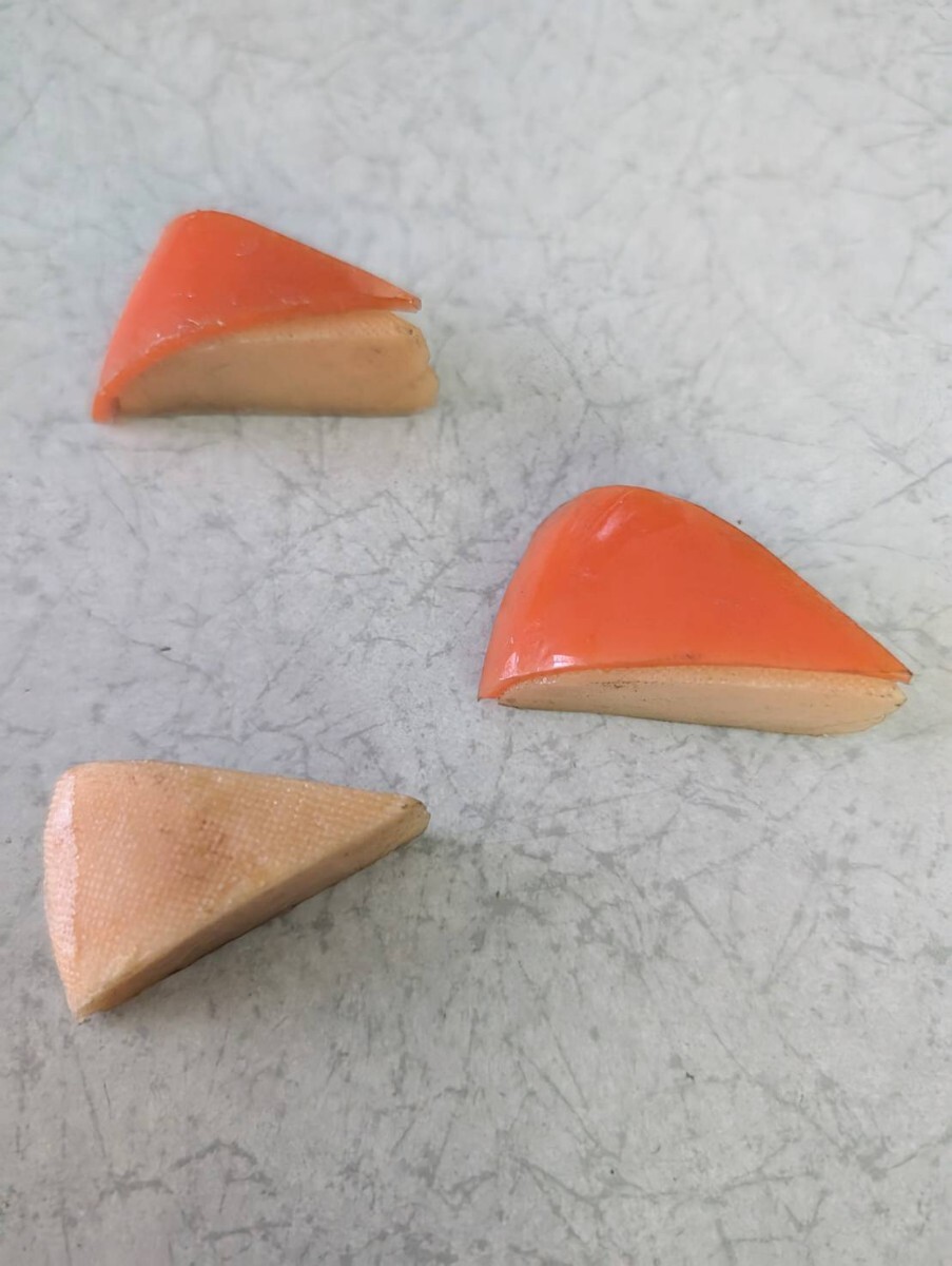 【まいづる食品サンプル】チーズ(ワックス付き) 1個333円 E-63-6拍卖