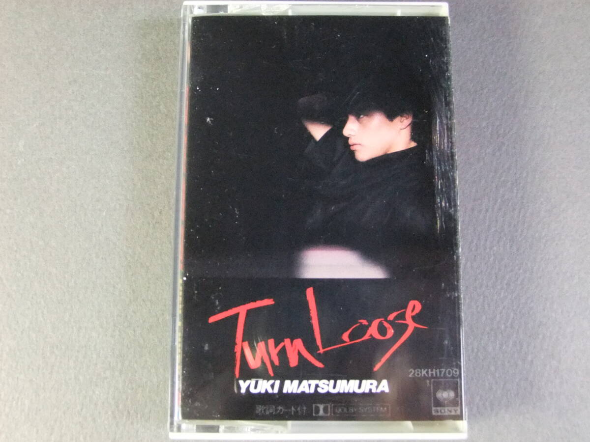 ■ カセットテープ 松村雄基 / Turn Loose 夏のナイフ ■拍卖