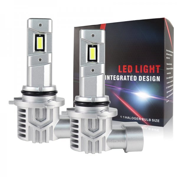 純正交換 RK5 RK6ステップワゴン ホンダ 高輝度 ハイビーム用 HB3 LED ヘッドライト静音 ファンレス 2個セット 車検対応拍卖