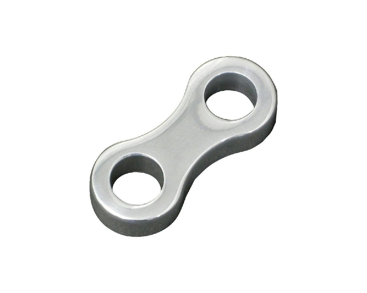 N001912 10-10mm ユニバーサルウインカーブラケット アルミ ポリッシュ拍卖