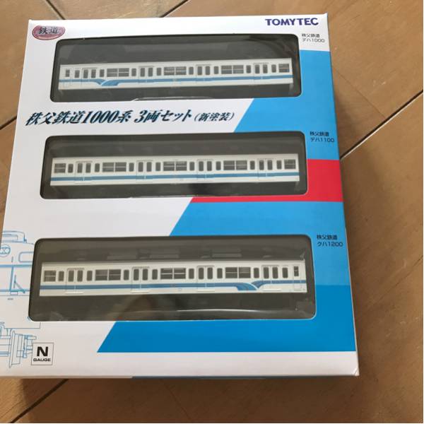 TOMYTEC トミーテック THE 鉄道コレクション 秩父鉄道1000系 3両セット 新塗装 新品未使用未開封 定価2700円拍卖