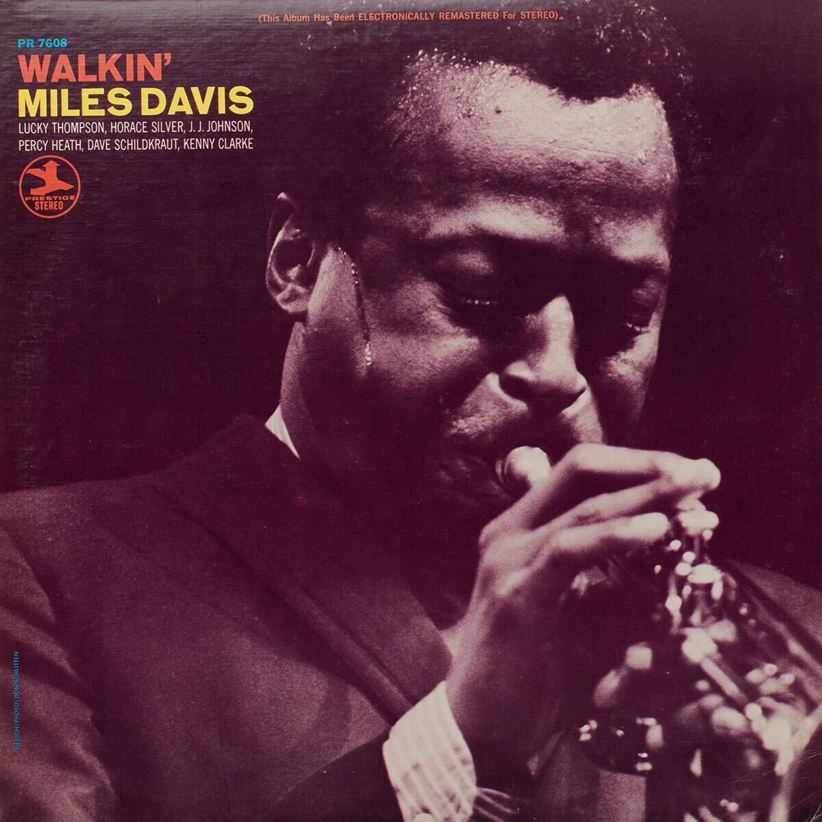 US盤 Miles Davis Walkin' / PR 7608 / Vinyl LP レコード 拍卖