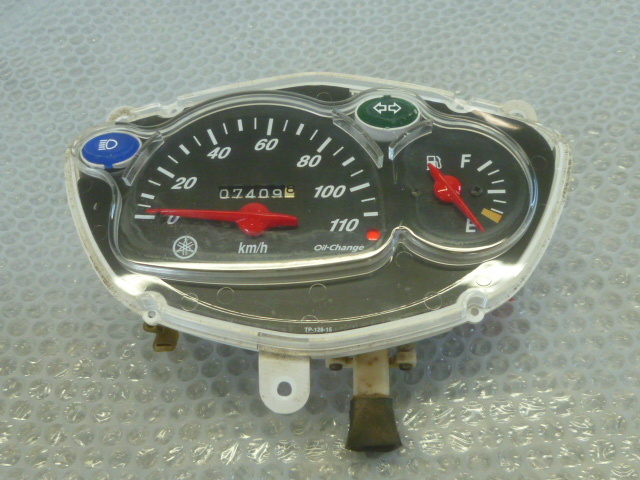 c7.25  シグナス125X  SE12J E343E  純正  スピードメーター 7409km拍卖