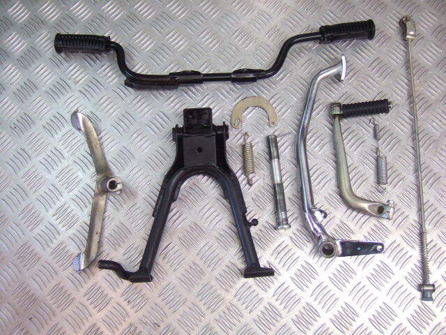 う0729 ホンダ プレスカブ50 FI AA01 純正 ステップ.センタースタンド.ブレーキ.キック.シフトペダルSET ☆ スーパーカブ.リトルカブ拍卖