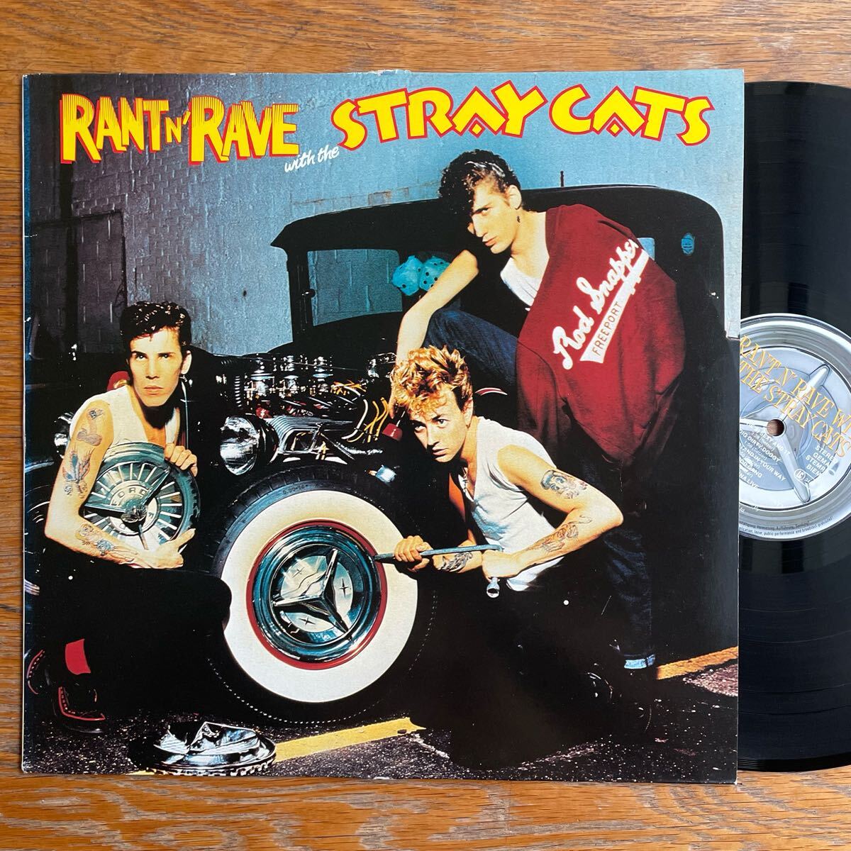 EU盤 ロカビリー STRAY CATS Rant N' Rave With The Stray Cats レコード lp punk パンク天国 rockabilly ネオロカ ストレイキャッツ拍卖