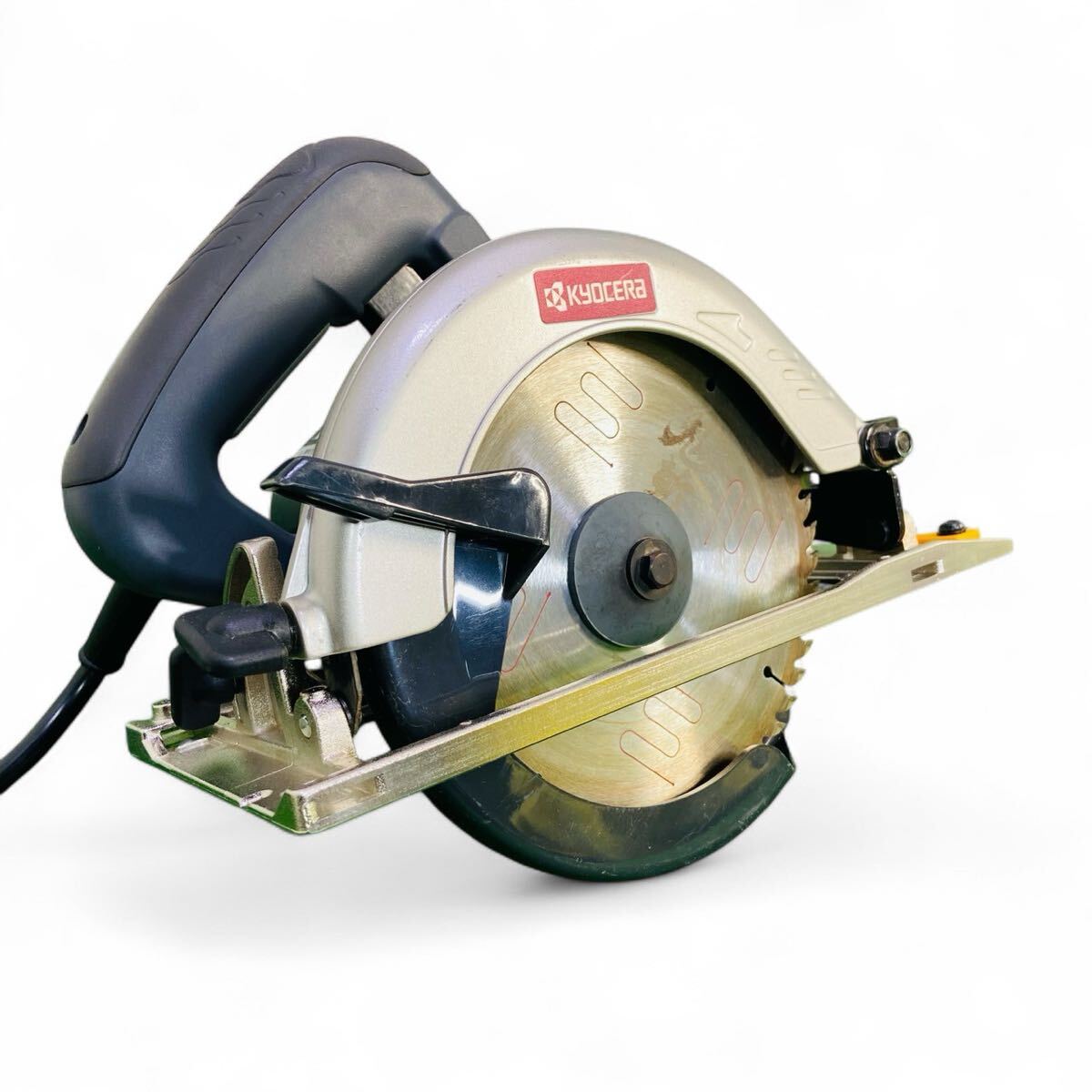 ★☆KYOCERA 京セラ 丸ノコ AW500D マルノコ 丸のこ 木工 切断 電動工具 電気工具 工具 動作確認済み D☆★拍卖