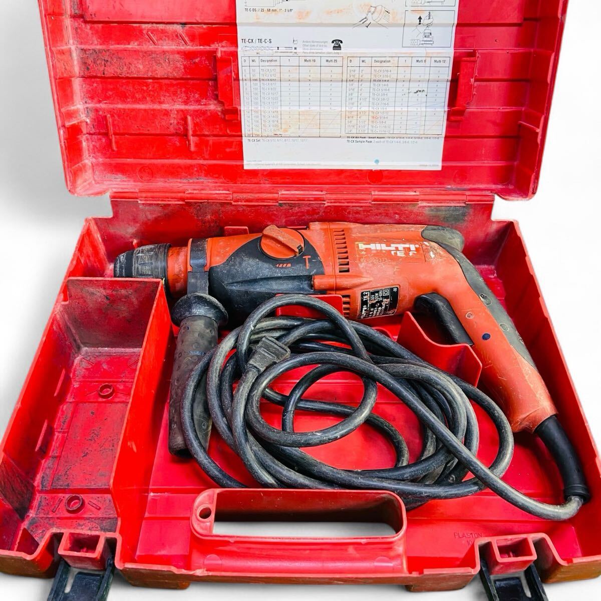 ★☆ヒルティHILTI ハンマドリル TE2 ハンマードリル 電動工具 電気工具 工具 動作確認済み C☆★拍卖