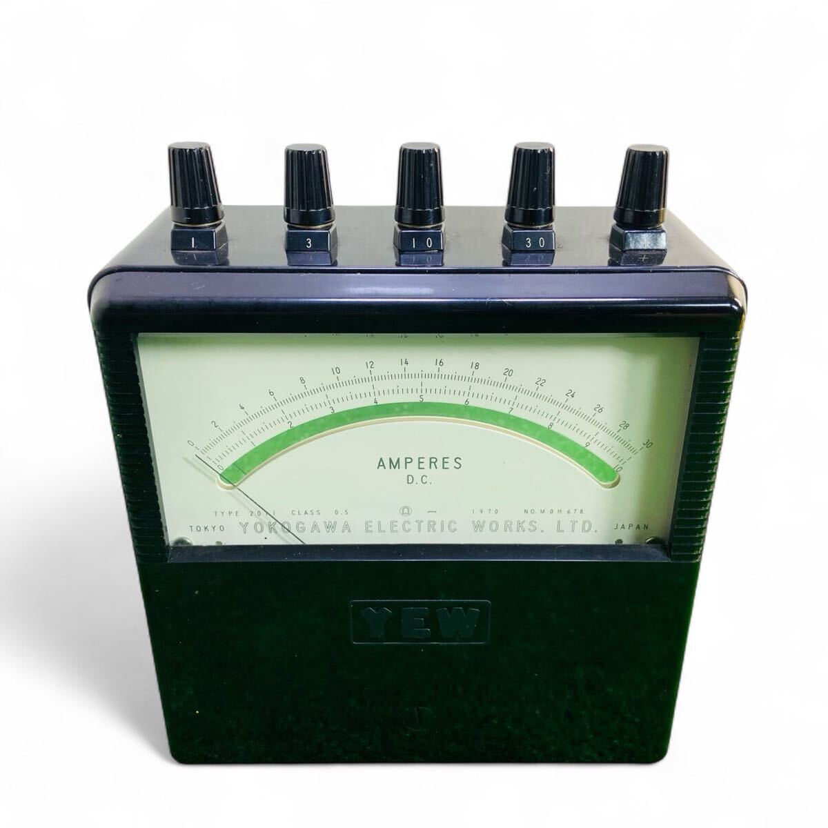 ★☆横河電機 YOKOGAWA ヨコガワ アナログテスター 電流計 TYPE 2011 AMPERES D.C テスター 現状品 If☆★拍卖