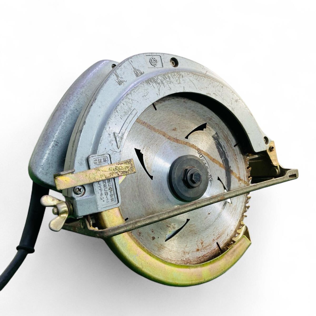 ★☆日立 HITACHI 丸のこ PS-7A 185mm マルノコ 丸ノコ 木工 切断 電動工具 電気工具 工具 動作確認済み L☆★拍卖