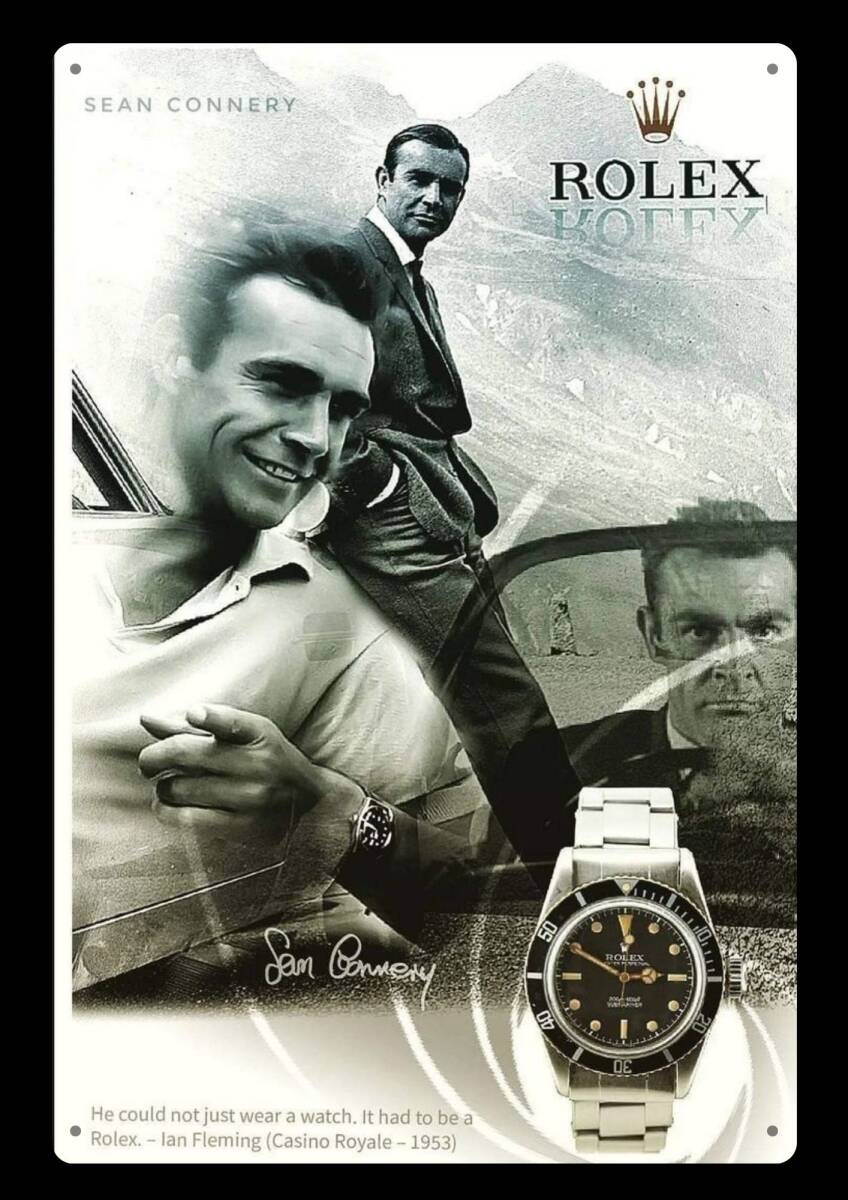 大型60cm / USAヴィンテージ復刻看板シリーズ / ロレックス / 1940s-80s / 新品看板 / 送料無料・匿名配送します拍卖