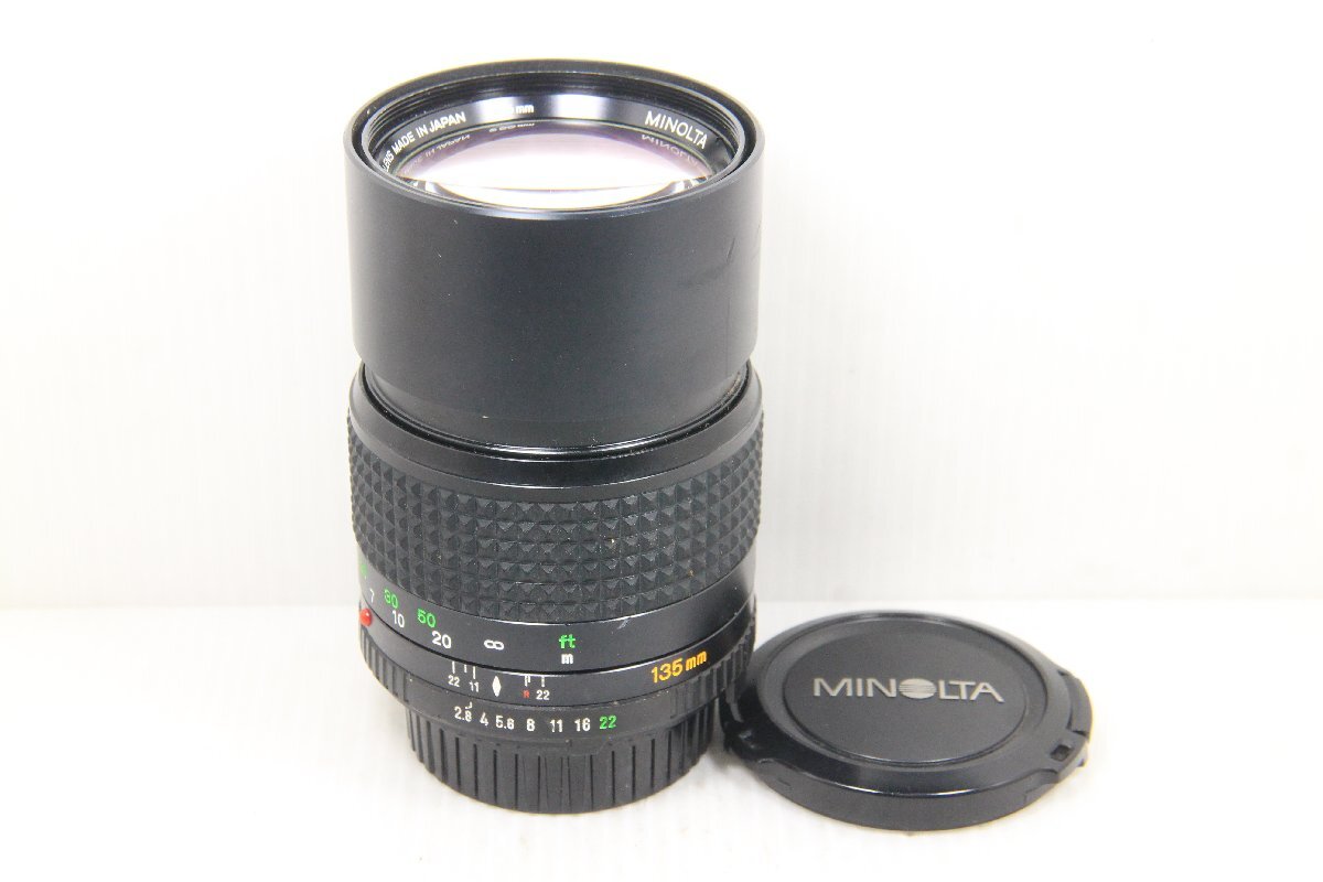 B999☆☆良品★ミノルタ MD TELE ROKKOR 135mm F2.8拍卖