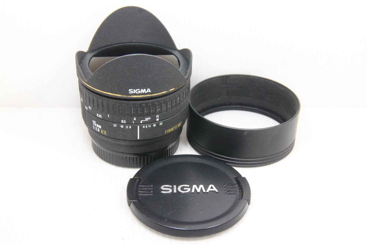 B507060☆☆ジャンク★シグマ フィッシュアイ 15mm F2.8 EX ミノルタ用拍卖