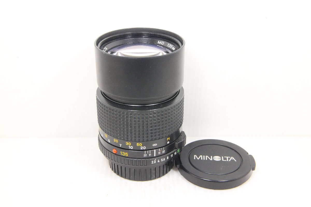 B999☆☆良品★ミノルタ NewMD 135mm F2.8拍卖