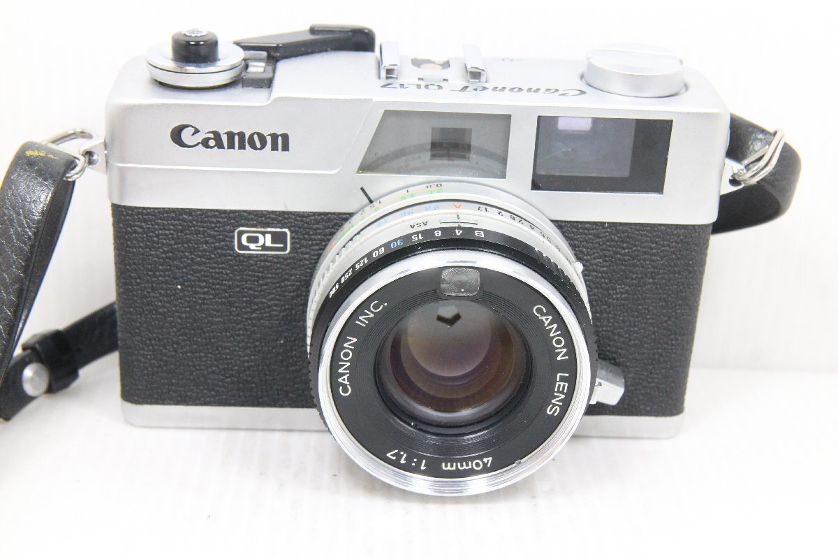 B999☆☆良品★キヤノン Canonet QL17 QL 40mmF1.7拍卖