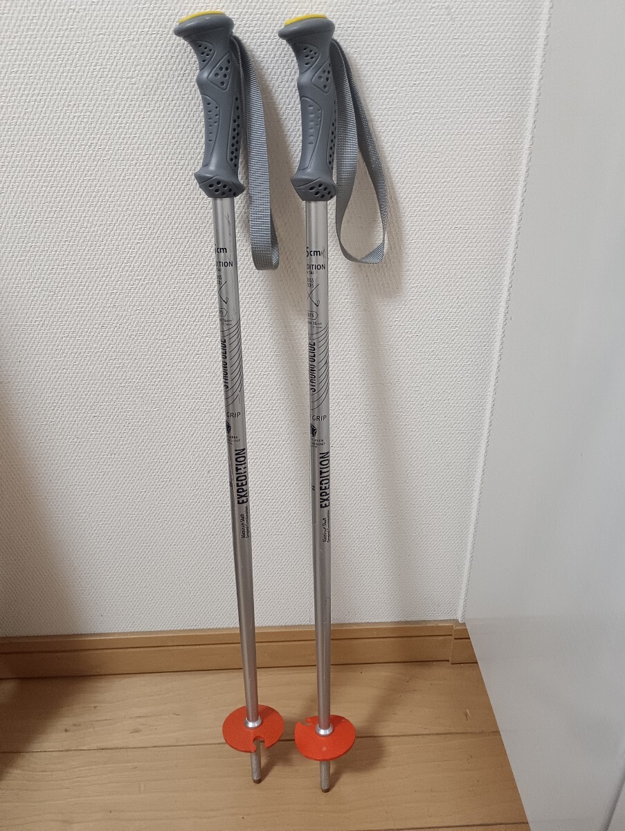 ジュニア/子供用ストック/ポール 65cm EXPEDITION STRONG GLIDE 7075アルミ拍卖