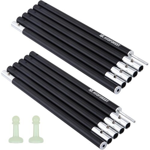 新品 アルミポール タープ バイク/自転車キャンプ テント 収納バッグ付き 直径1 タープポール AVOFOREST 294拍卖