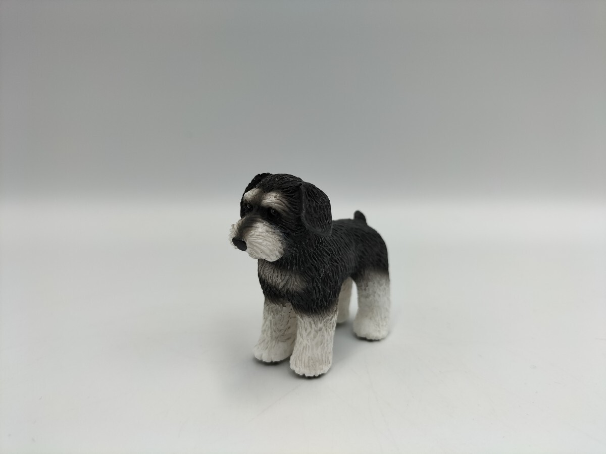 かわいい犬のおしりマグネット シュナウザー ミニフィギュア拍卖