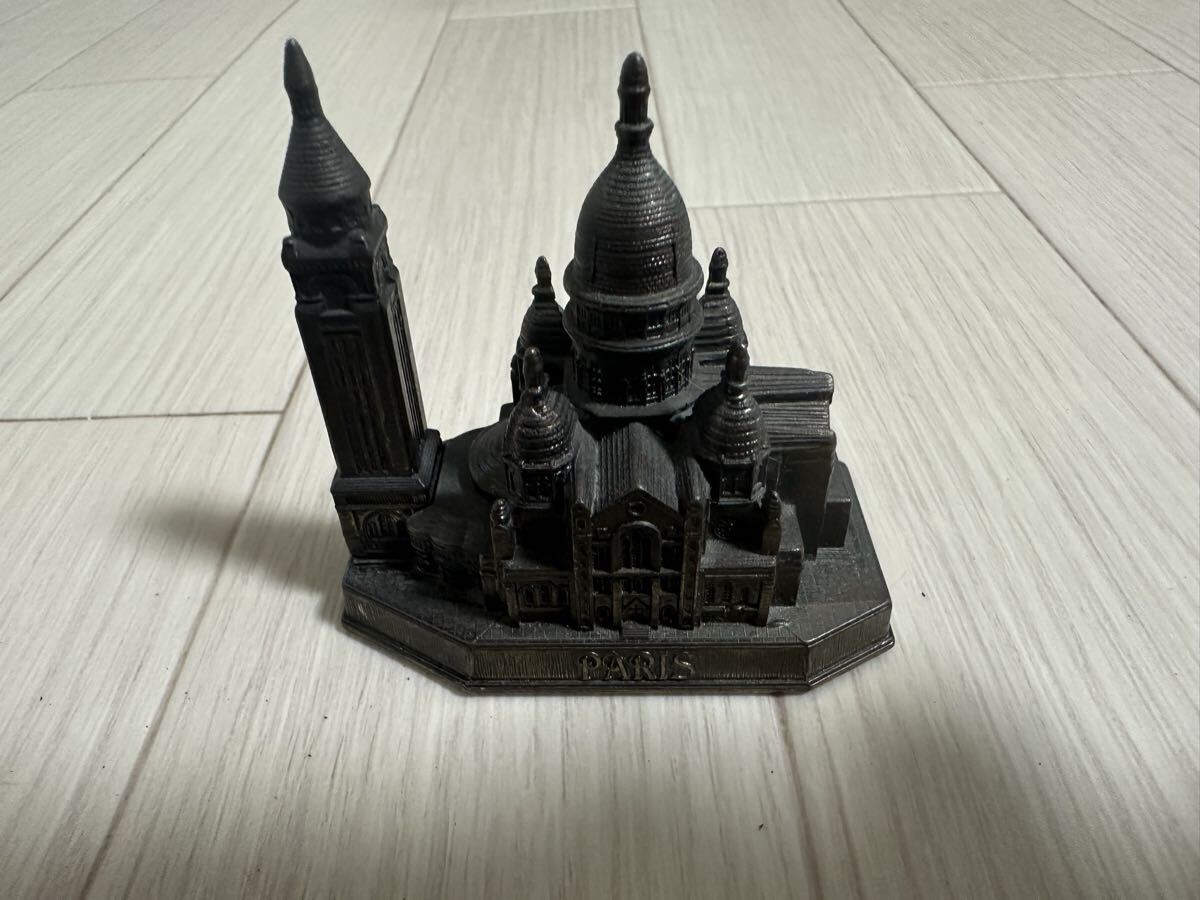 サクレクール寺院 オブジェ 置物 メタル スタチュー パリ SACRE COEUR フランス製拍卖