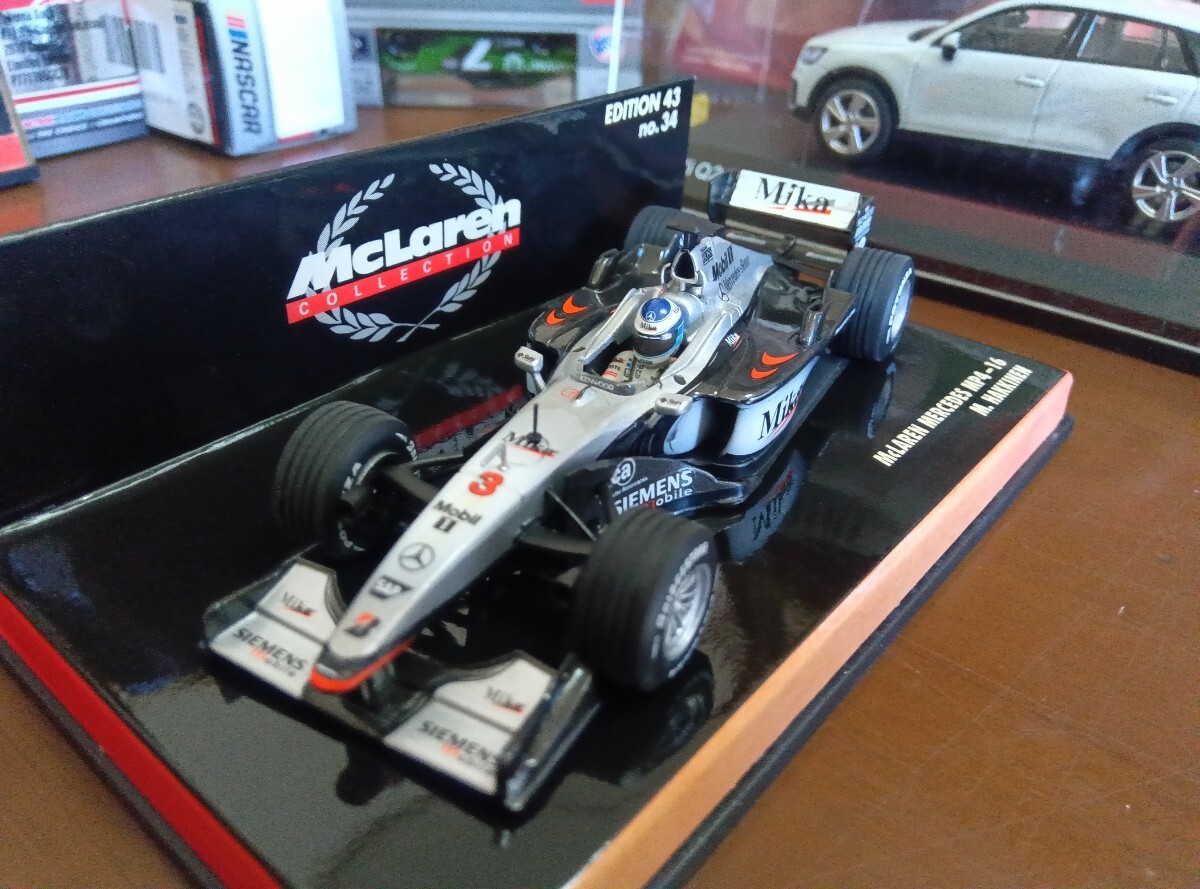 ★★1/43 ミニチャンプス F1 マクラーレン メルセデス mp4-16 ハッキネン Minichamps MCLAREN MERCEDES HAKKINEN #3★★拍卖