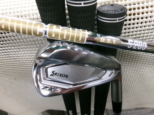 ■089■中古良品■スリクソン アイアン■ZXi5■5本(6~P)■ダイナミックゴールドDST■S200■SRIXON■拍卖