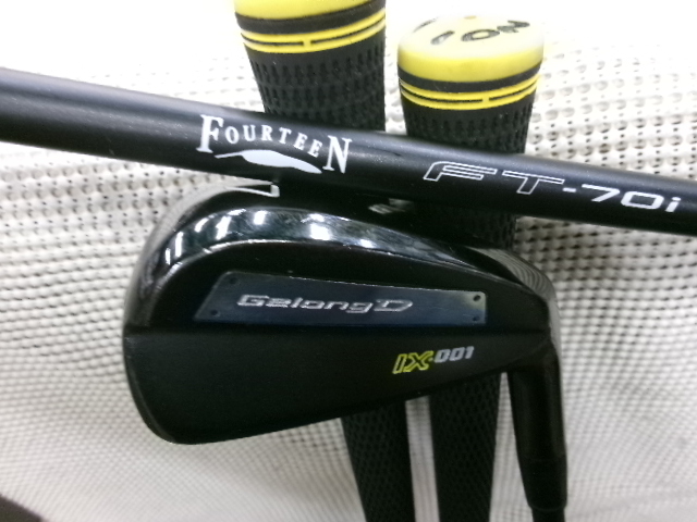 ■268■中古■フォーティーン アイアン■GelongD■IX-001■4本(7~P)■TF-70i■ユニフレックス■ゲロンディー■拍卖