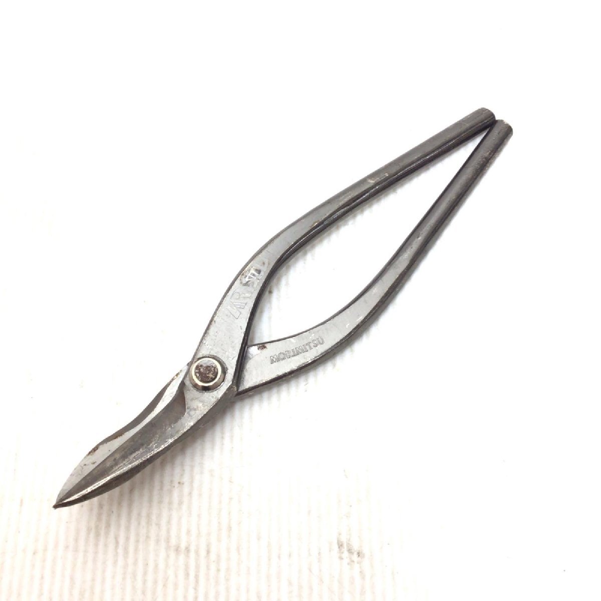 ΘΘ MORIMITSU 板金鋏 程度C サビ・キズ有 MRSLD 傷や汚れあり拍卖