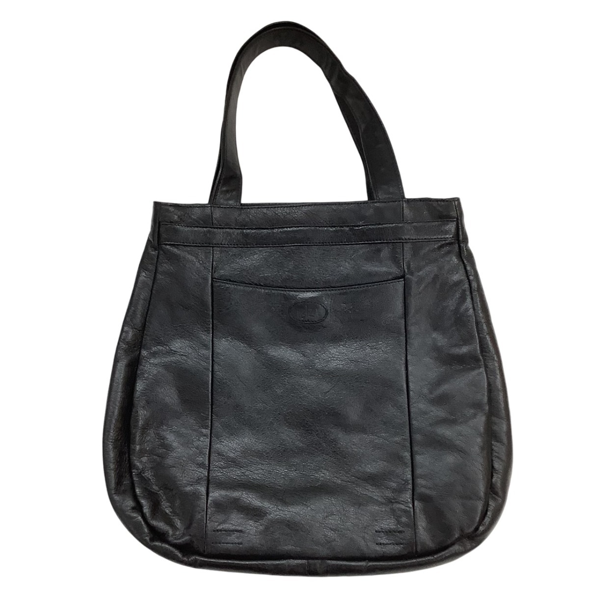 IBIZA イビサ レディース ハンドバッグ レザー ブラック やや傷や汚れあり拍卖