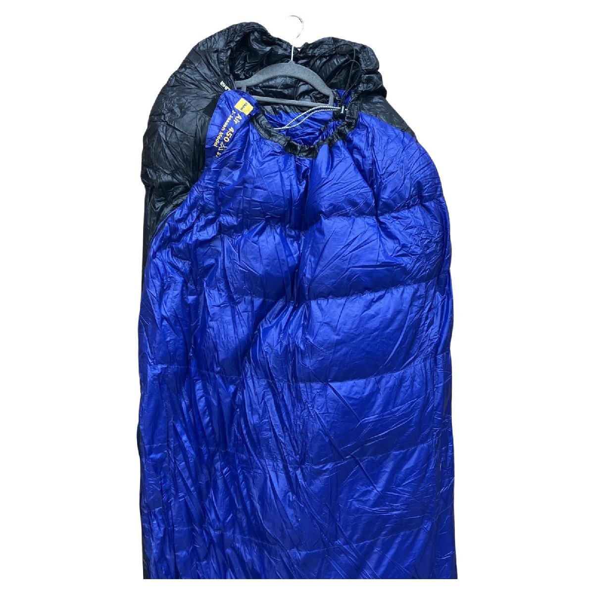 ISUKA ダウンシュラフ ISUKA Air 450 X short -6℃~ 800FP 約800g Air 450 X short ロイヤルブルー やや傷や汚れあり拍卖