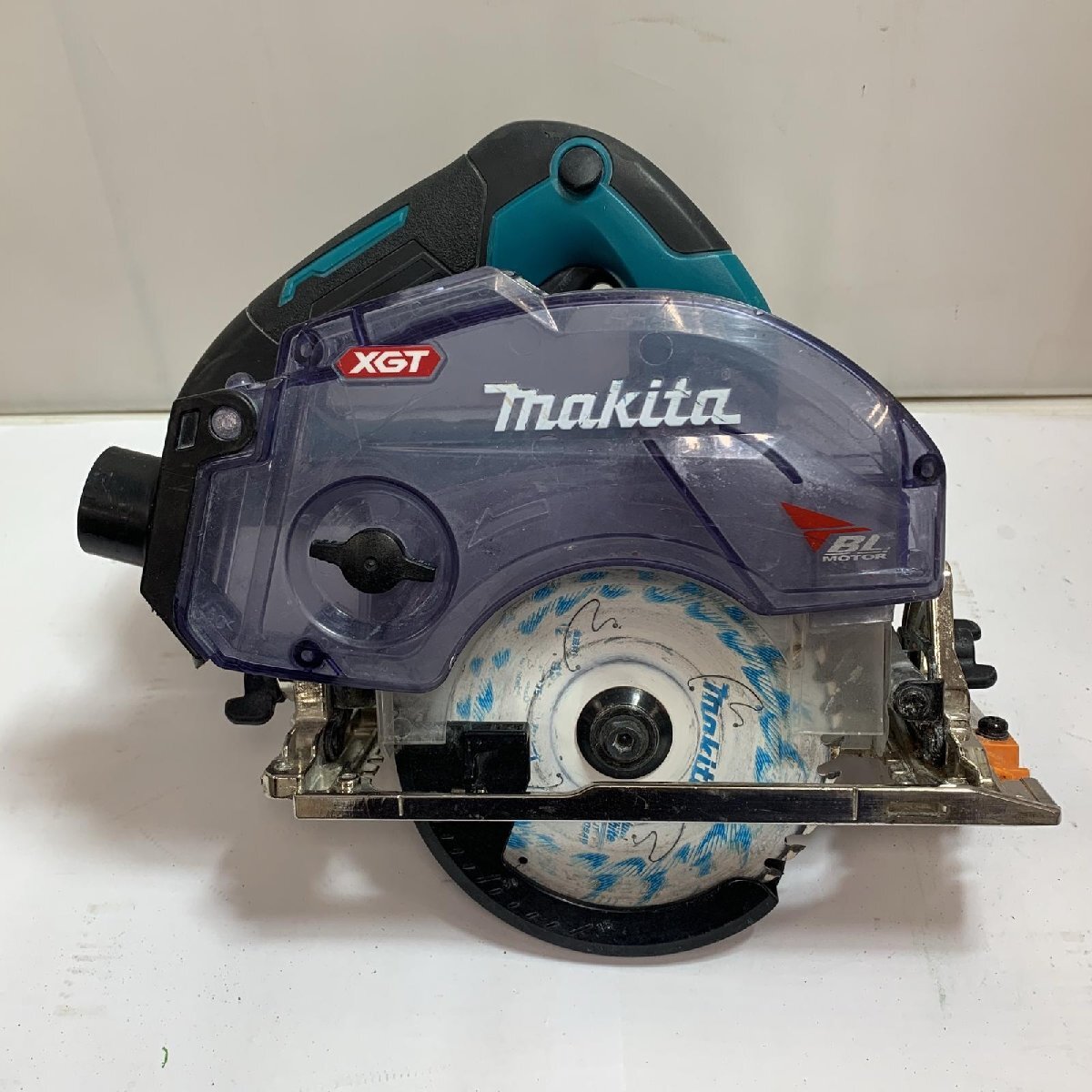 ♭♭ MAKITA マキタ 40v 125mm 充電式防じんマルノコ 本体のみ 2021年製 KS002G やや傷や汚れあり拍卖