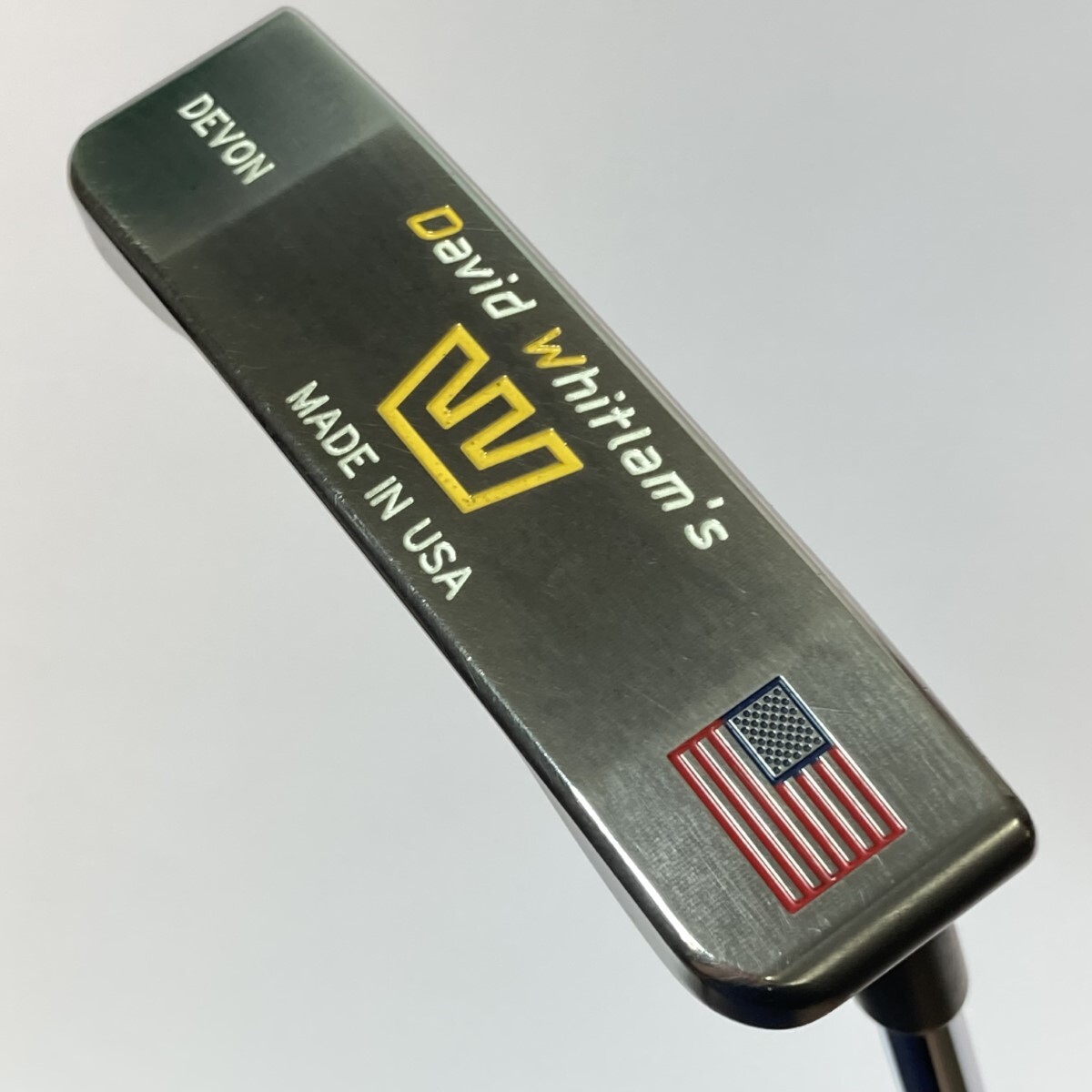 ◎◎ David Whitlan デビット ウィットラム DEVON デボン パター 33インチ カバー付 傷や汚れあり拍卖