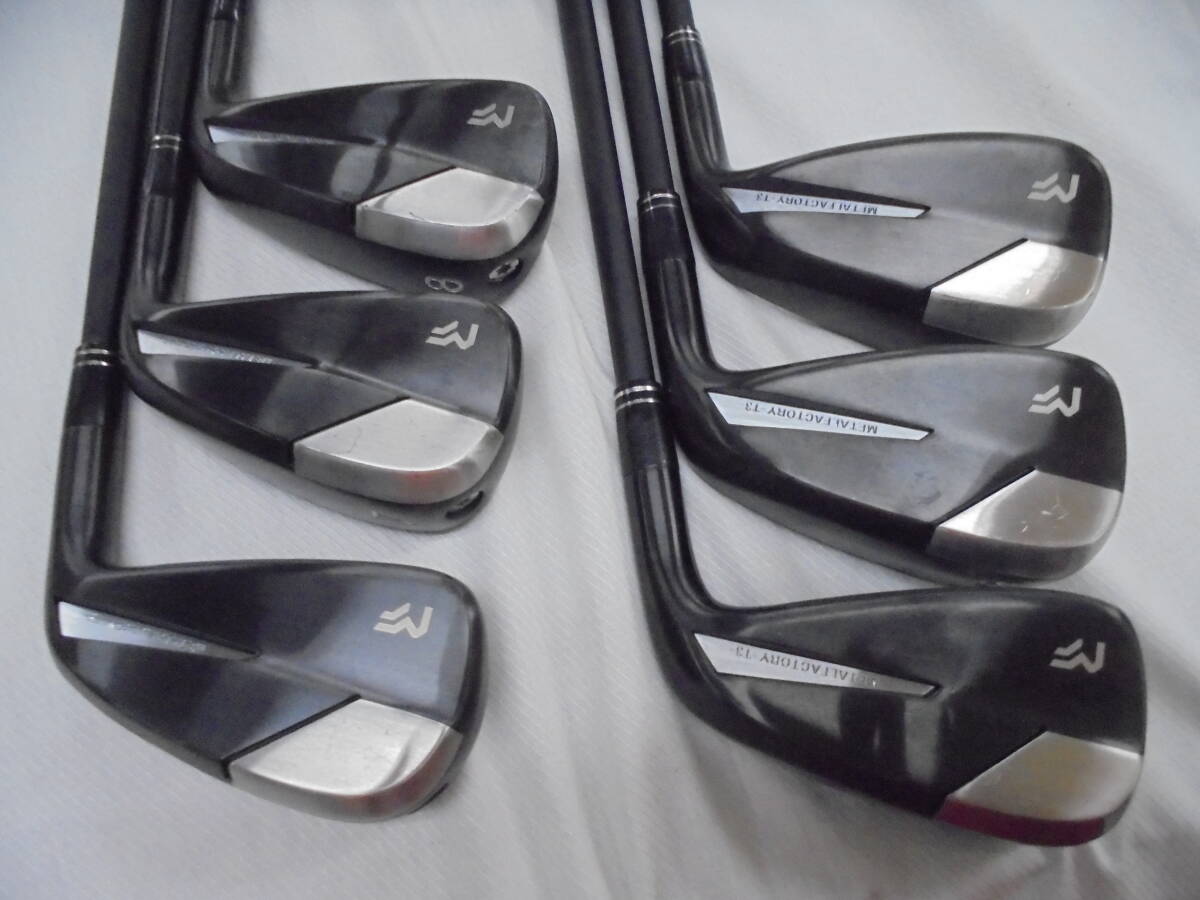 ●美品●メタルファクトリー● T3 ● 6本組(#6~PW.AW)● フジクラ TRAVIL85i/R ●送料無料拍卖