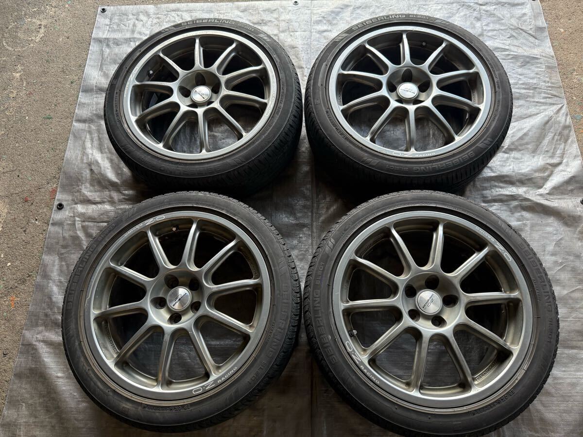 希少 OZ レーシング プロドライブ 17×7j+52 PCD100 セイバリング SL201 215/45R17 2019年 4本 86 BRZ レガシィ プリウス等 軽量 拍卖