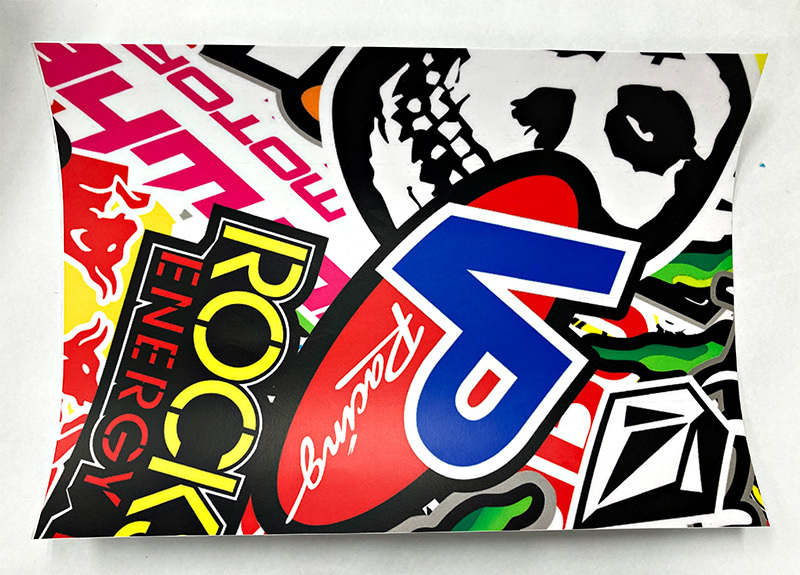 A4 カーラッピングシート ボムステッカー bomb JDM usdm エナドリ ロックスター monster VP ヘラフラ カスタム スカル 柄もの 26-4拍卖