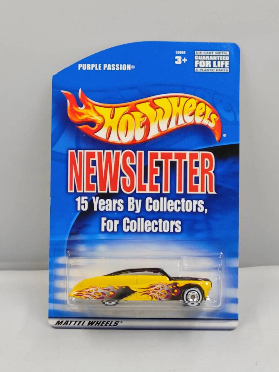 マテル Hot WHeels NEWSLETTER 15 Years By Collectors, For Collectors PURPLE PASSION パープル・パッション拍卖