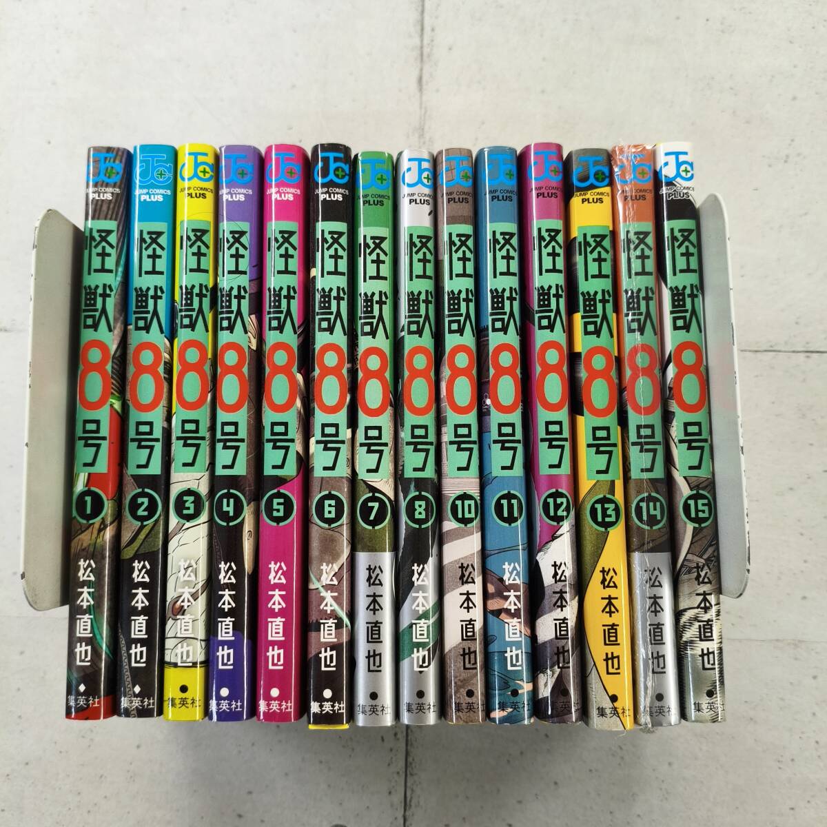 【ほぼ第1刷発行】怪獣8号 1-15巻 (9巻のみ抜け) 計14冊 非全巻セット ジャンプコミックス 松本直也 ※TA4拍卖