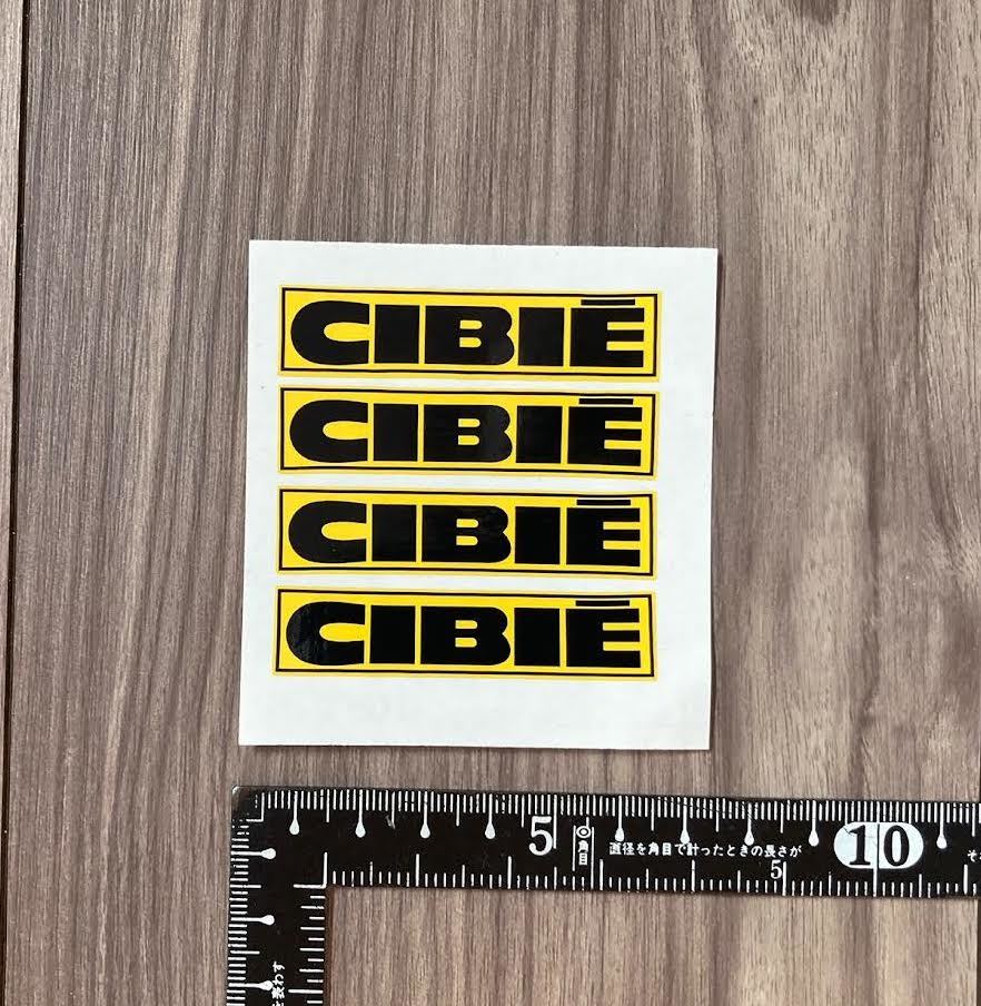 ★送料無料★CIBIE シビエ ステッカー デカール セット イエロー拍卖