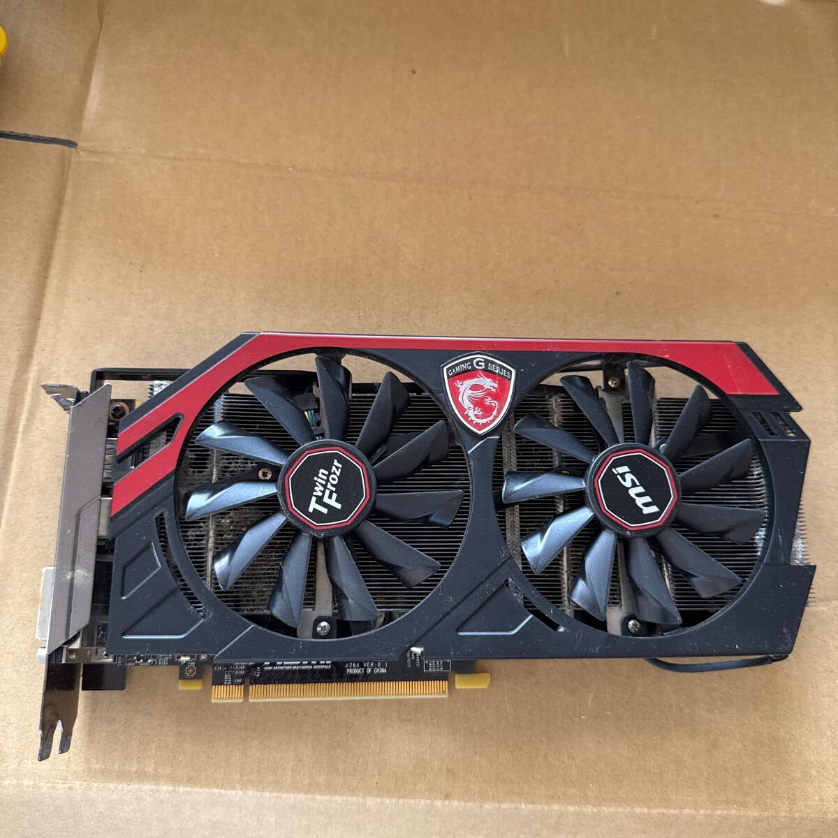 (A-126)中古 MSI N760GTX Twin Frozr 4S OC グラフィックボード 拍卖