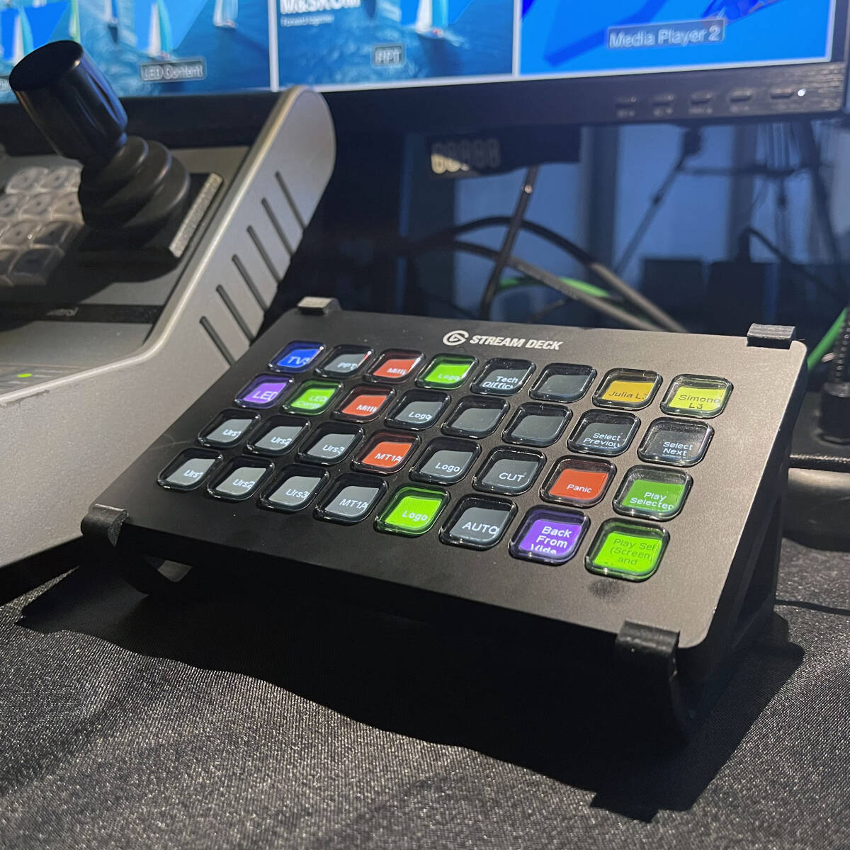 elgato STREAM DECK XL ×1台 2wayスタンド拍卖